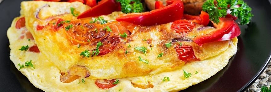 repeat przepisy omlet z papryka i suszonymi pomidorami